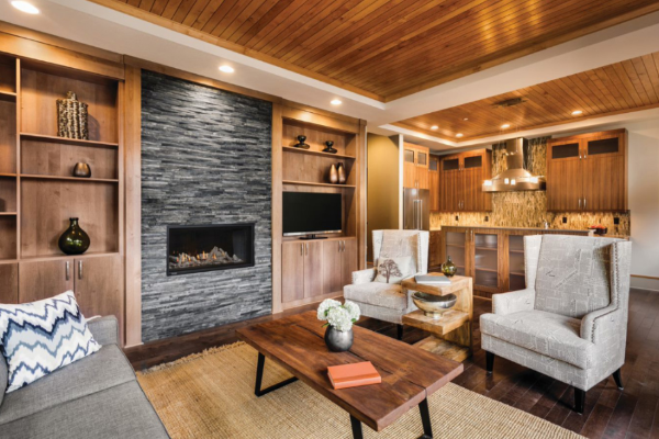 Montigo Delray 36 inch Linear Direct-Vent Gas Fireplace DRL3613NI-2 (Full Load)