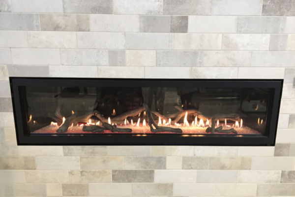Empire Comfort Systems 72 inch Boulevard Direct-Vent Linear Gas Fireplace DVLL72BP90