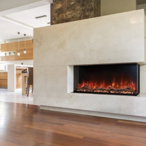 Modern Flames Landscape Pro 120 inch Multi-Sided Built-In Electric Fireplace LPM-12016