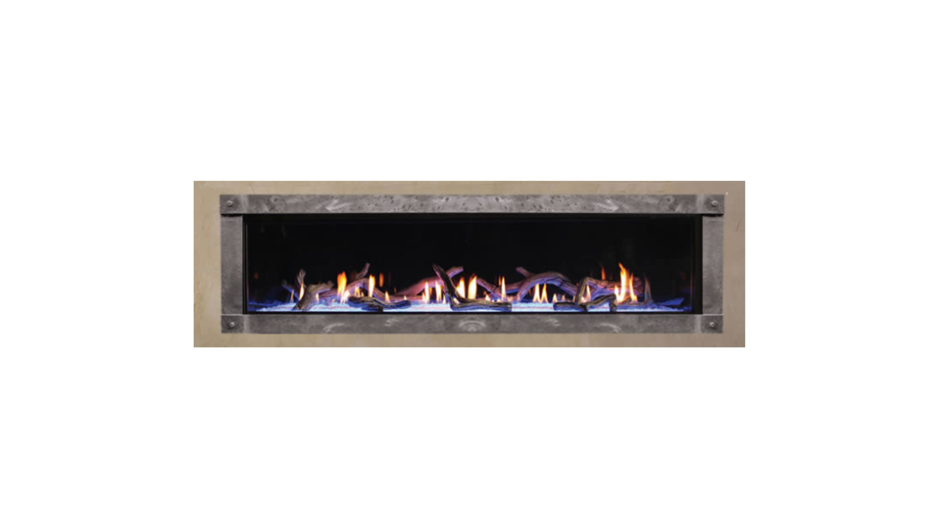 Empire Comfort Systems 72 inch Boulevard Direct-Vent Linear Gas Fireplace DVLL72BP90