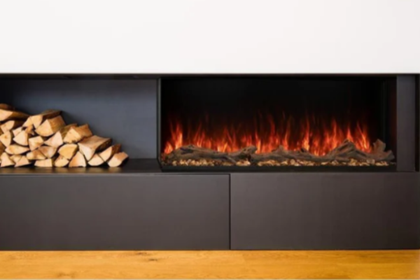 Modern Flames Landscape Pro 80 inch Multi-Sided Built in Electric Fireplace LPM-8016