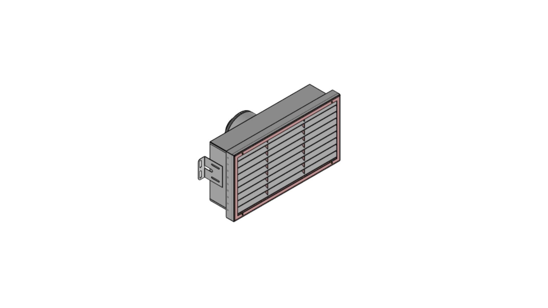 Montigo 4"/7" Flush Horizontal Termination TMHIN47-24