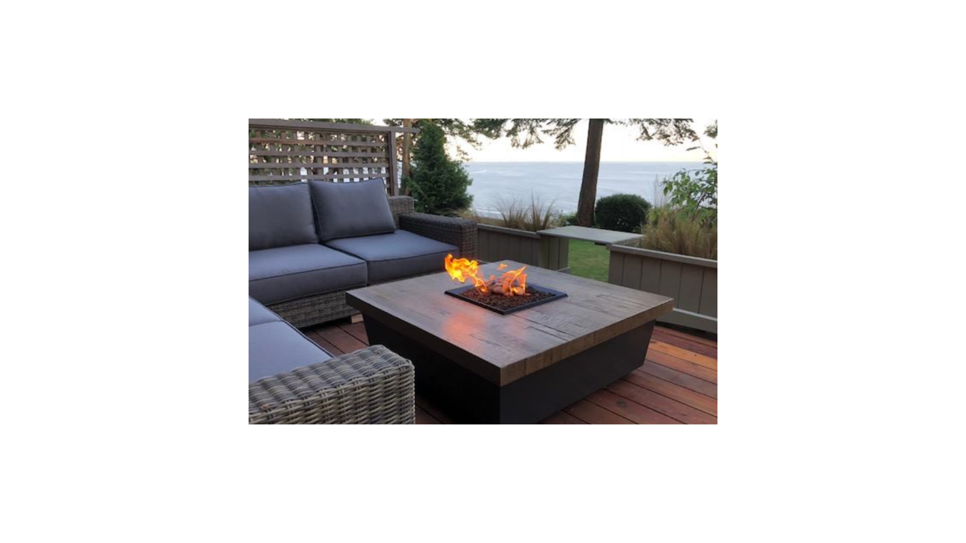 American Fyre Designs Contempo 784 – 44" Square Fire Table