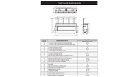Empire Comfort Systems 72 inch Boulevard Direct-Vent Linear Gas Fireplace DVLL72BP90