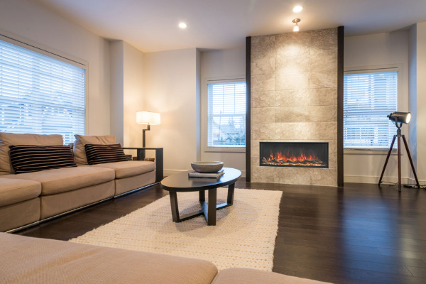 Modern Flames Landscape Pro Slim 44 inch Built-In Electric Fireplace LPS-4414