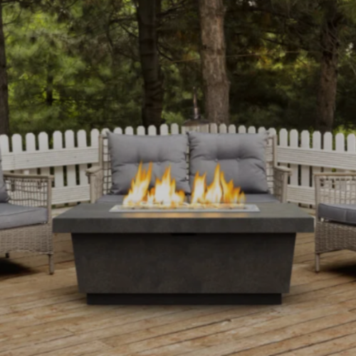 American Fyre Designs 785 Contempo LP Select 52-Inch Rectangular Propane Gas Fire Table
