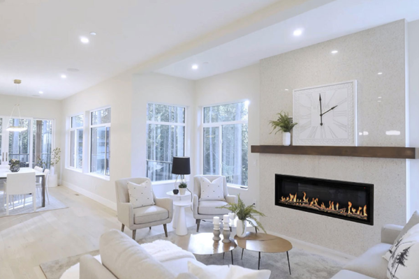 Modern Flames Orion Slim 52 inch Built-In Heliovision Electric Fireplace OR52-SLIM