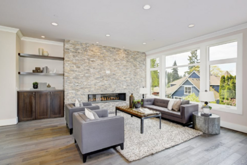 Montigo Prodigy See-Through 400 Series Custom-Built Gas Fireplace