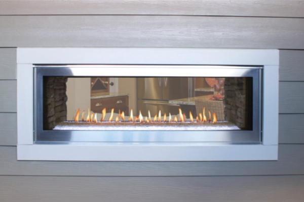Empire Comfort Systems 48 inch Boulevard Direct-Vent See Through Gas Fireplace DVLL48SP90