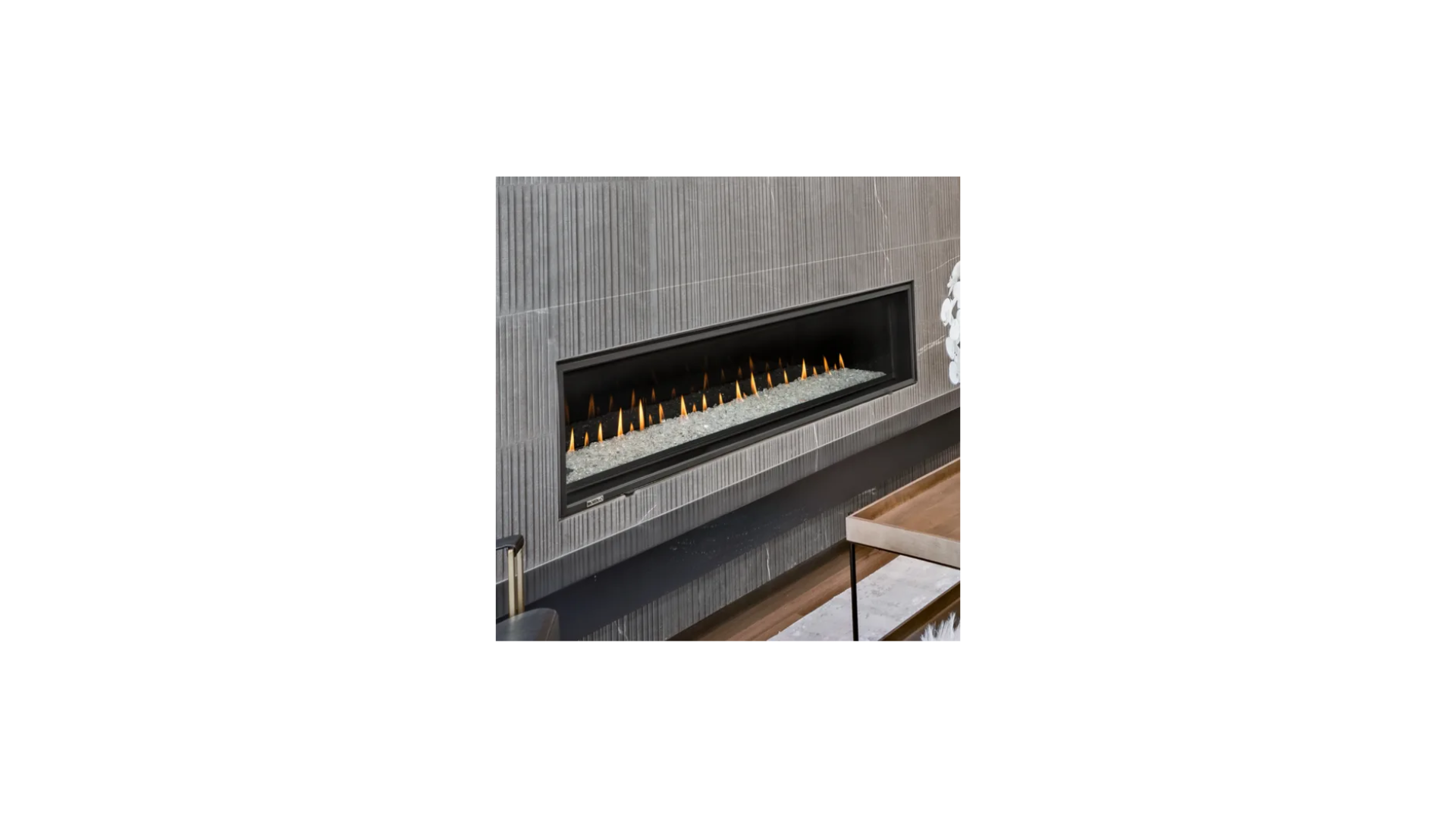 Montigo Delray 72 inch Linear Direct-Vent Gas Fireplace DRL7213NI (Basic)