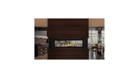 Napoleon Luxuria 62" See-Through Linear Gas Fireplace LVX62N2X-1