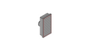 Montigo 4"/7" Flush Vertical Termination TMVIN47-12