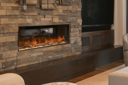 Modern Flames Landscape Pro 96 inch Multi-Sided Built-In Electric Fireplace LPM-9616