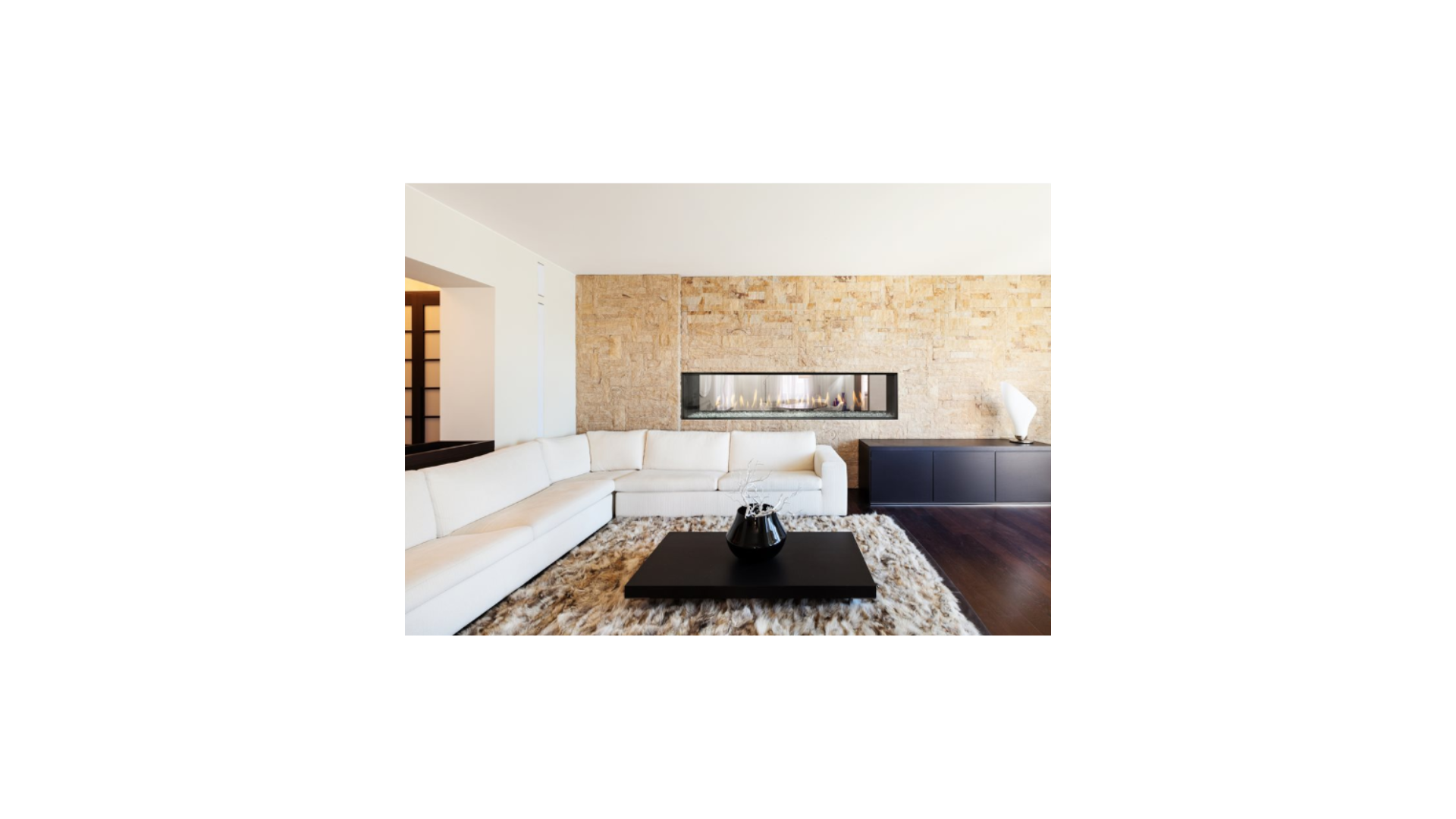 Montigo Prodigy See-Through 800 Series Custom-Built Gas Fireplace