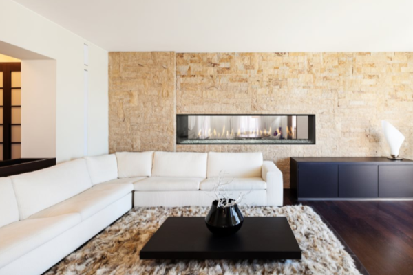 Montigo Prodigy See-Through 500 Series Custom-Built Gas Fireplace