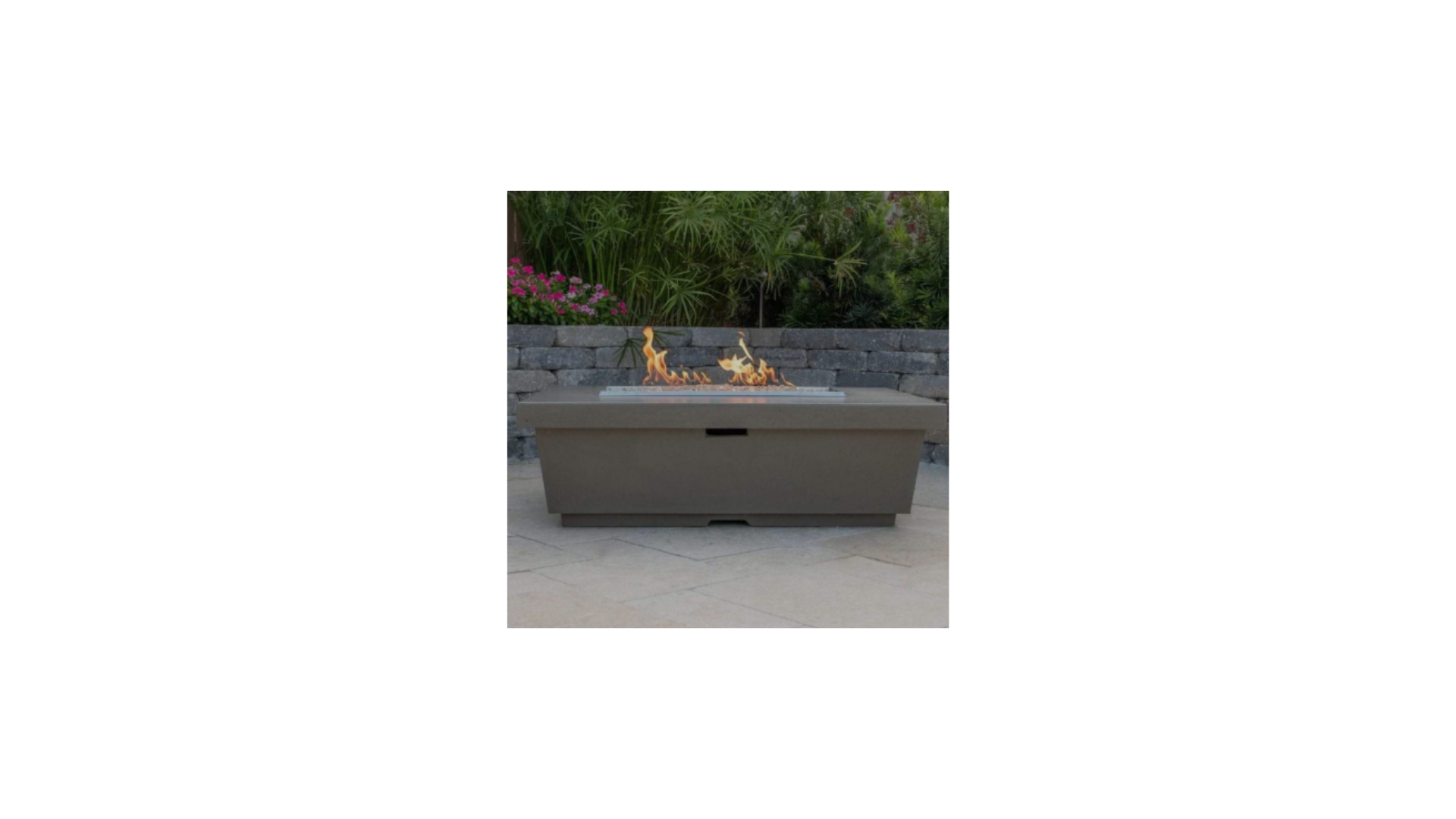 American Fyre Designs 785 Contempo LP Select 52-Inch Rectangular Propane Gas Fire Table