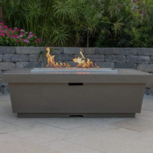American Fyre Designs 785 Contempo LP Select 52-Inch Rectangular Propane Gas Fire Table