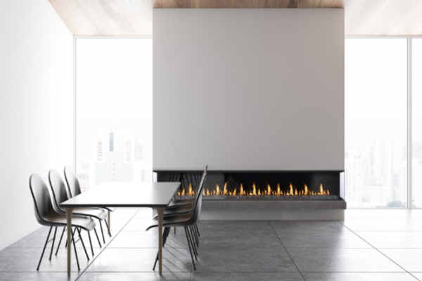 Montigo Prodigy Bay 400 Series Custom-Built Gas Fireplace