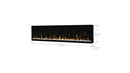 Dimplex Ignite XL 60 inch Linear Electric Fireplace XLF60