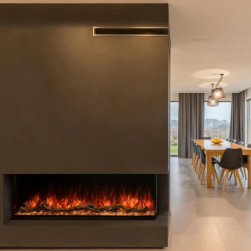 Modern Flames Landscape Pro 80 inch Multi-Sided Built in Electric Fireplace LPM-8016