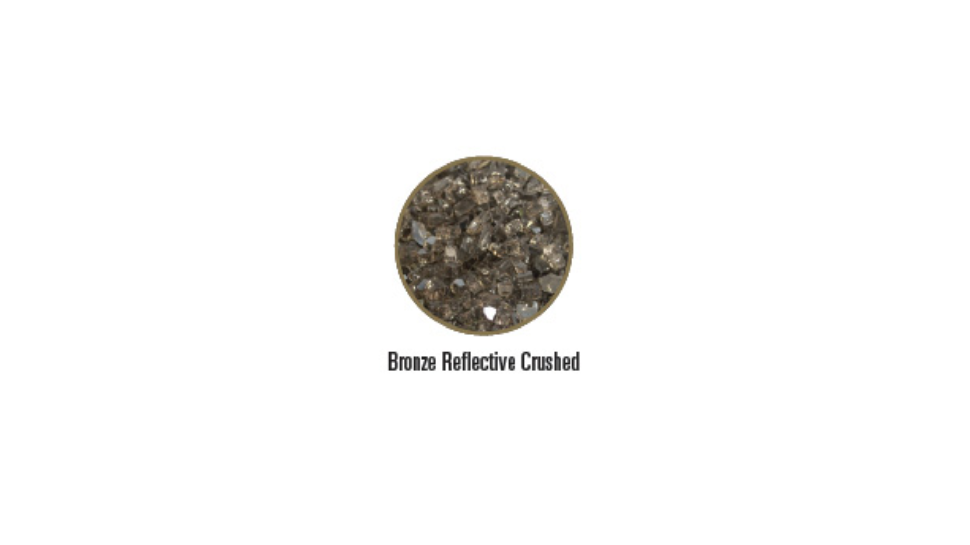 Empire Comfort Systems Bronze Reflective Crushed Glass
