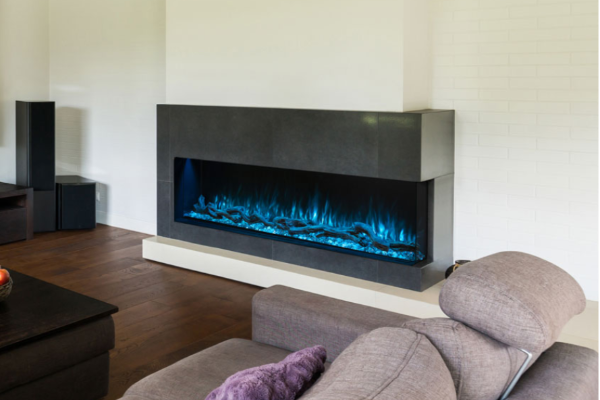 Modern Flames Orion 76 inch Multi-Sided Heliovison Electric Fireplace OR76-MULTI