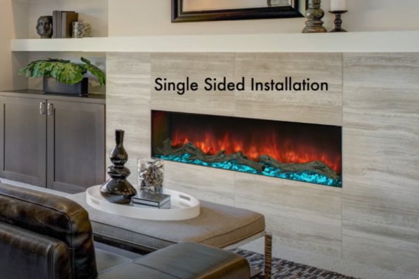 Modern Flames Landscape Pro 120 inch Multi-Sided Built-In Electric Fireplace LPM-12016