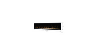 Dimplex Ignite XL 74 inch Linear Electric Fireplace XLF74