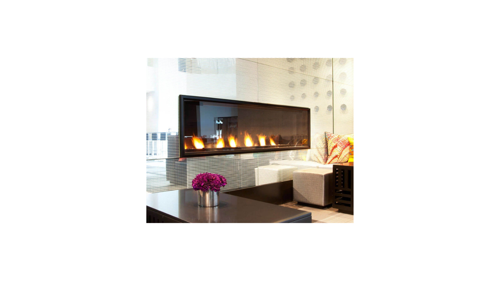 Montigo Delray 72 inch Linear Direct-Vent Gas Fireplace DRL7213NI (Basic)