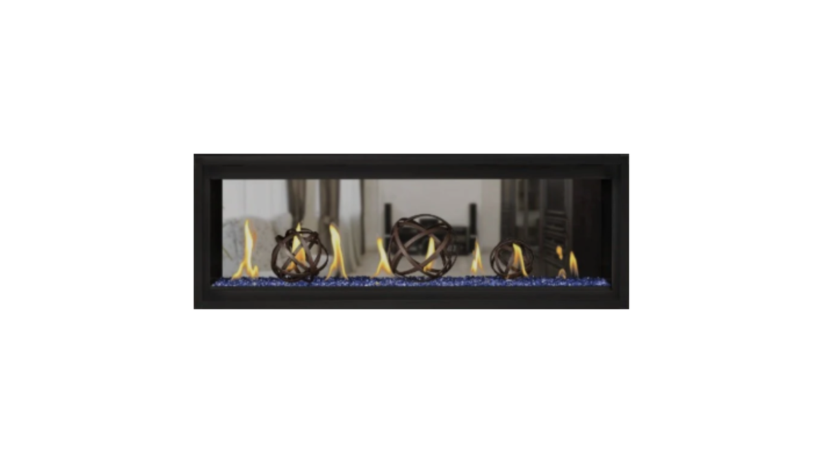 Napoleon Luxuria 74" See-Through Linear Gas Fireplace LVX74N2X-1