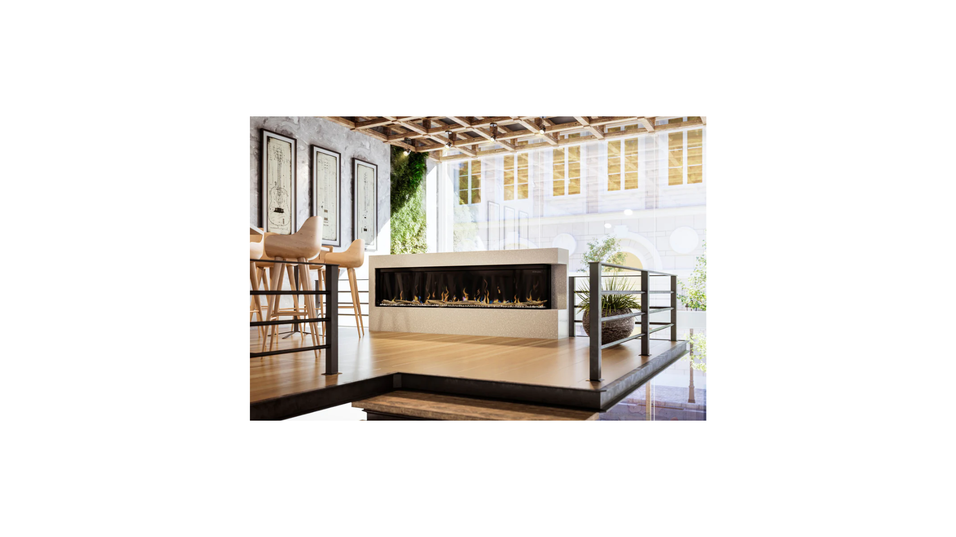 Dimplex Ignite Ultra 88-inch Electric Fireplace