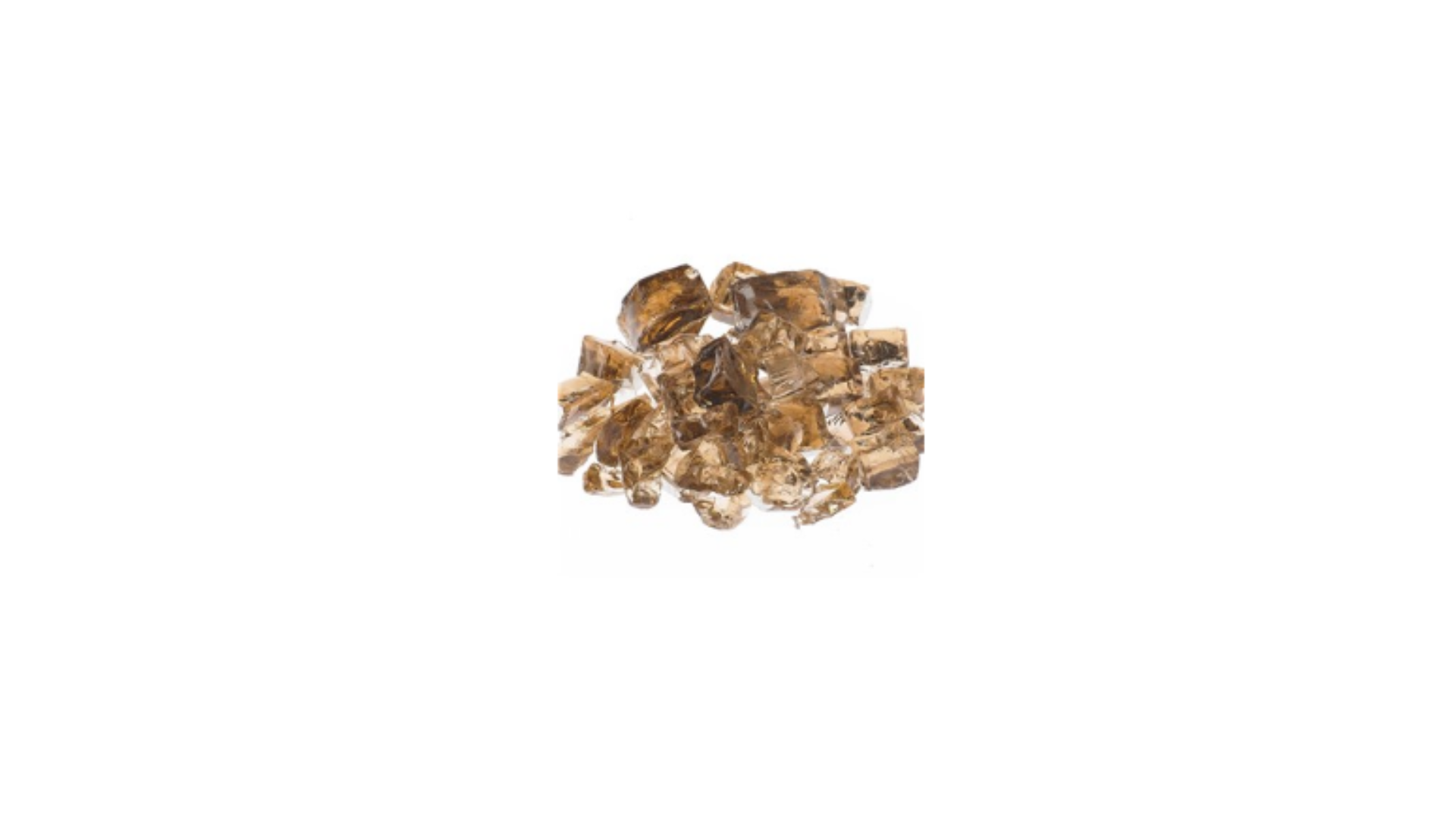 Grand Canyon Gas Logs 1/2 inch Terra Copper Reflective Fire Glass RFG-10-TC