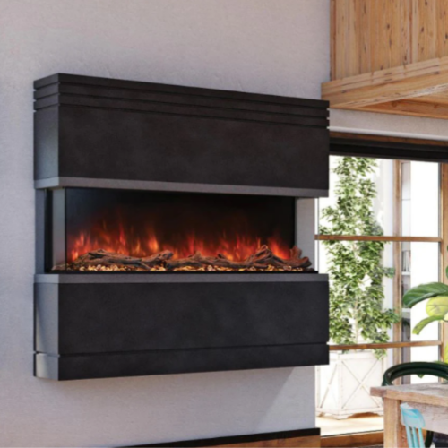 Modern Flames Landscape Pro 96 inch Multi-Sided Built-In Electric Fireplace LPM-9616
