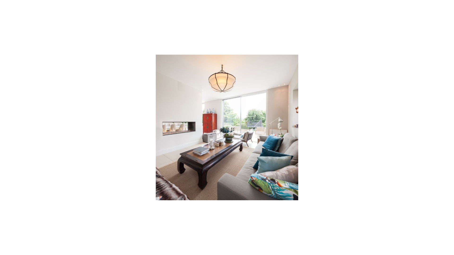 Montigo Prodigy See-Through 800 Series Custom-Built Gas Fireplace