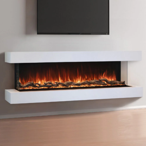Modern Flames Landscape Pro 80 inch Multi-Sided Built in Electric Fireplace LPM-8016