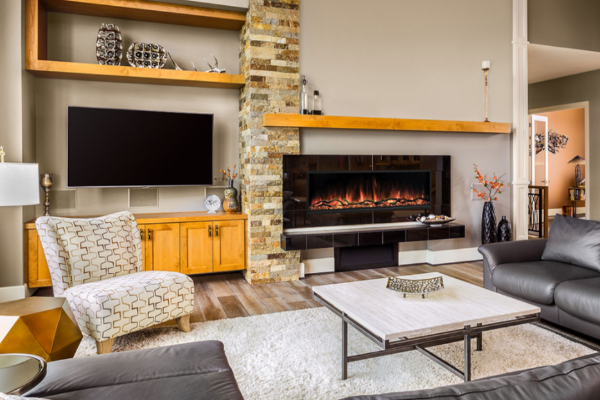 Modern Flames Landscape Pro Slim 56 inch Built-In Electric Fireplace LPS-5614