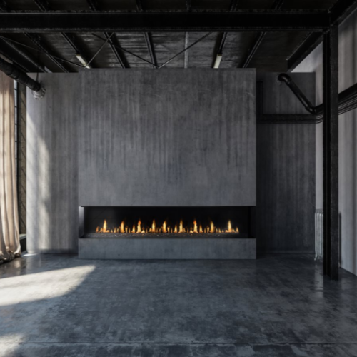 Montigo Prodigy Bay 400 Series Custom-Built Gas Fireplace