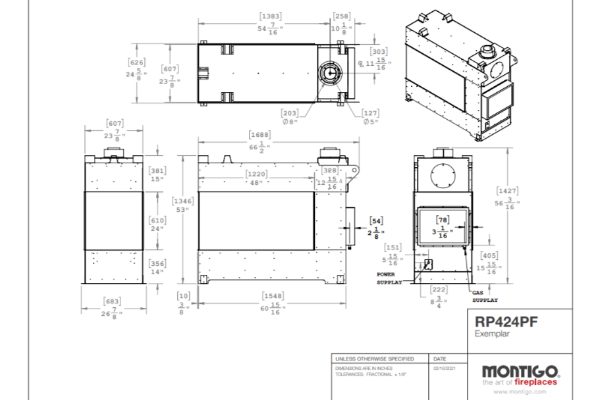 Montigo Exemplar Pier RP424 RP424PFN