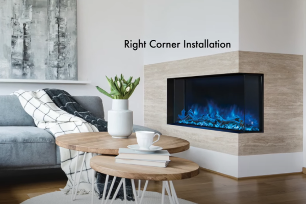 Modern Flames Landscape Pro 120 inch Multi-Sided Built-In Electric Fireplace LPM-12016