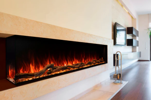 Modern Flames Landscape Pro 96 inch Multi-Sided Built-In Electric Fireplace LPM-9616