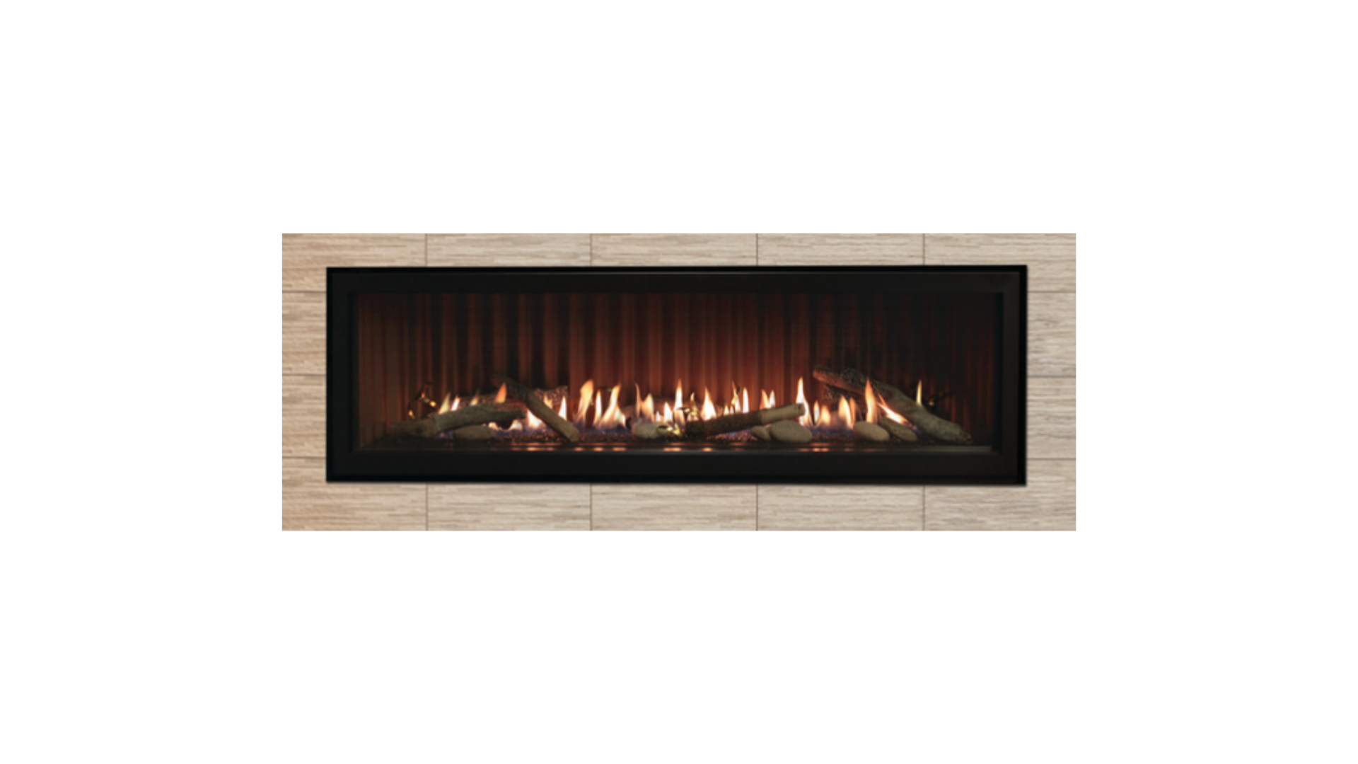 Empire Comfort Systems Decorative Black 1.5 inch Front Trim for Vent-Free Gas Fireplaces