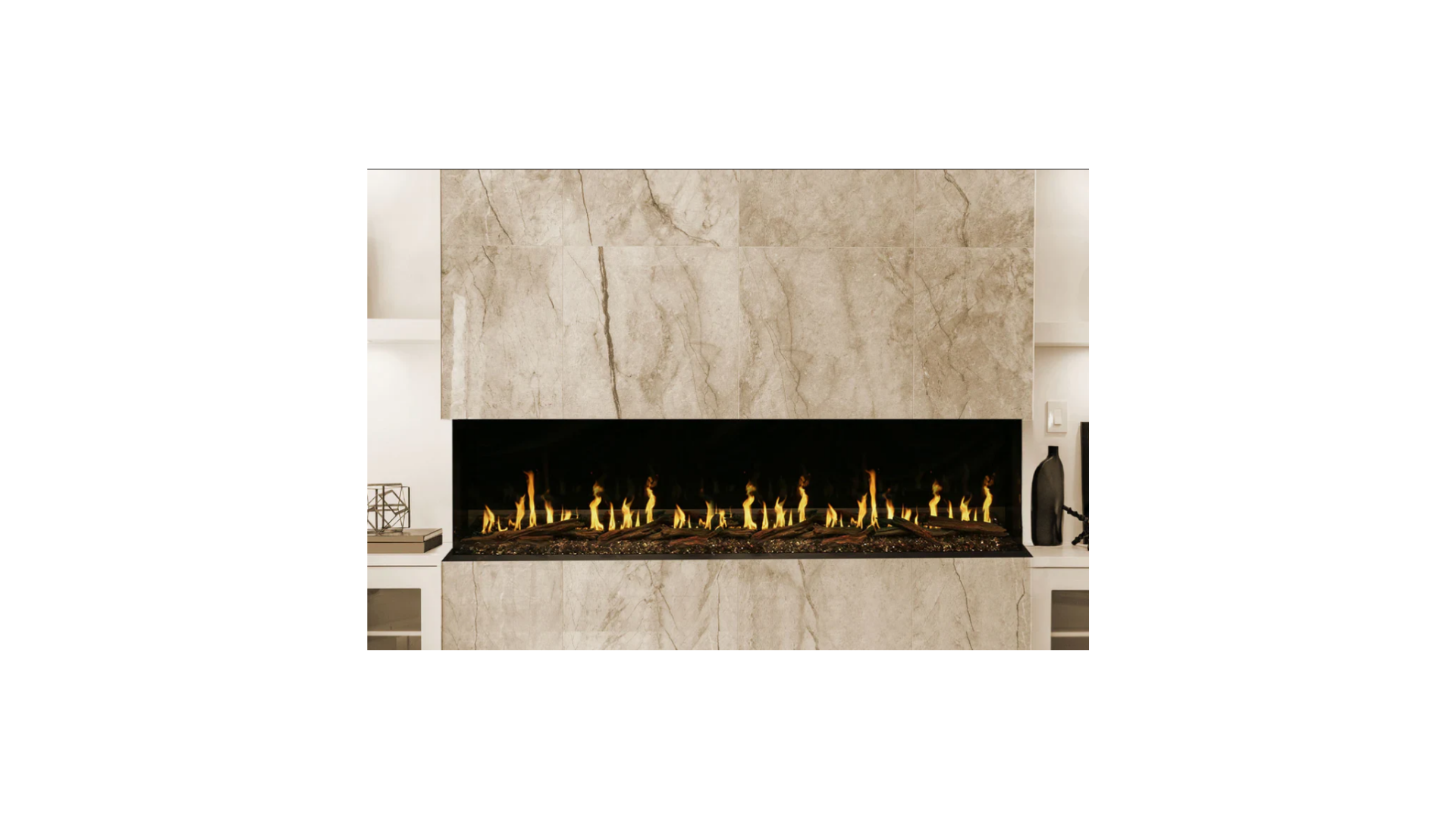 Modern Flames Orion 100 inch Multi-Sided Heliovision Electric Fireplace OR100-MULTI