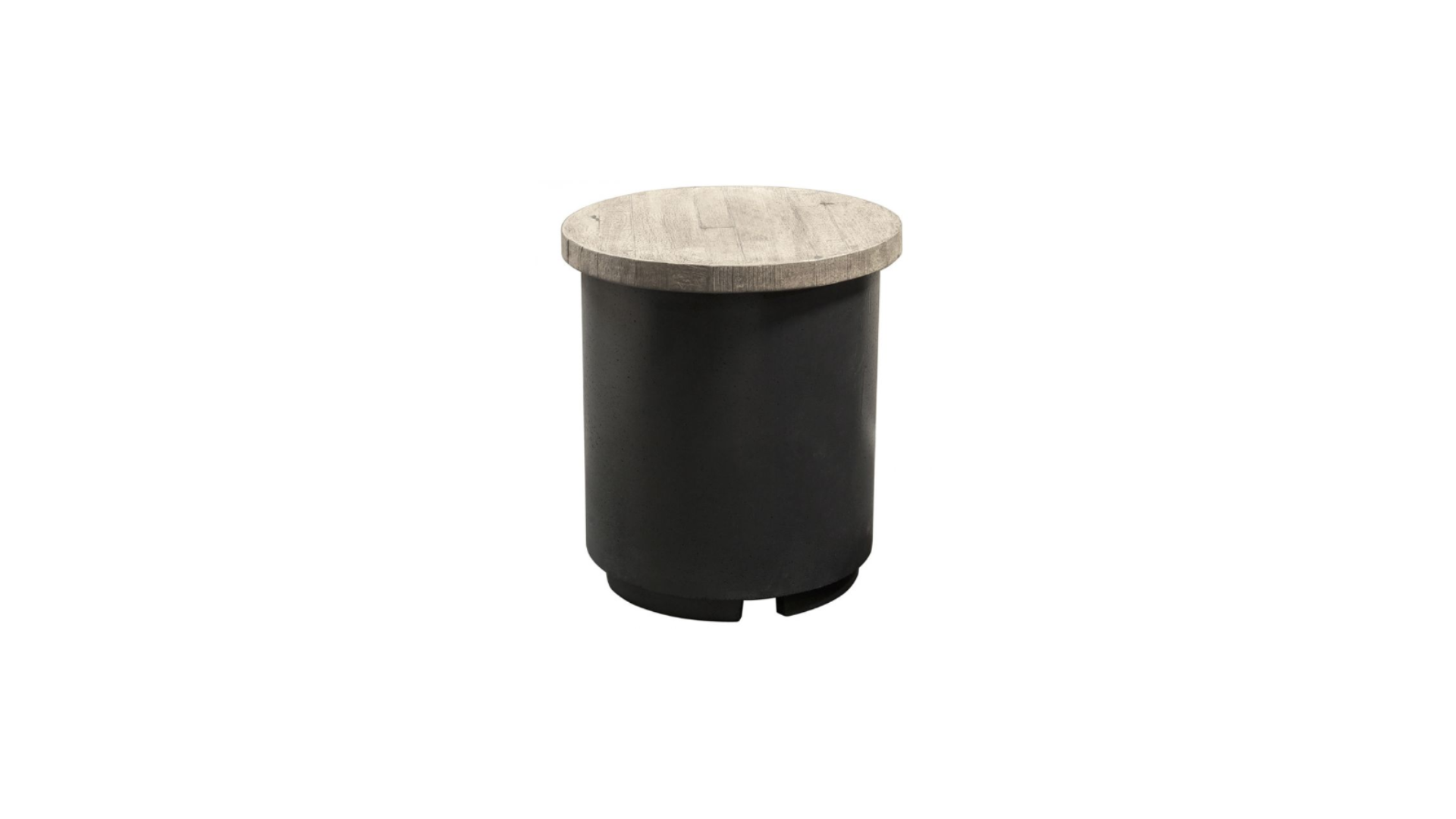 American Fyre Designs Reclaimed Wood Contempo Propane Tank Cover 8510-BA
