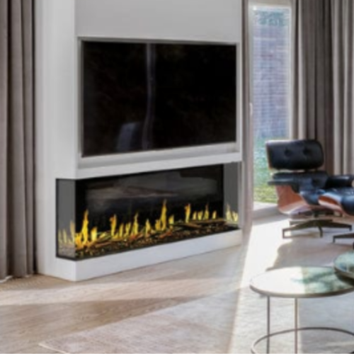 Modern Flames Orion 100 inch Multi-Sided Heliovision Electric Fireplace OR100-MULTI