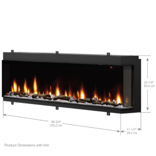 Dimplex Ignite XL Bold 88 inch Linear Electric Fireplace Insert XLF8817-XD