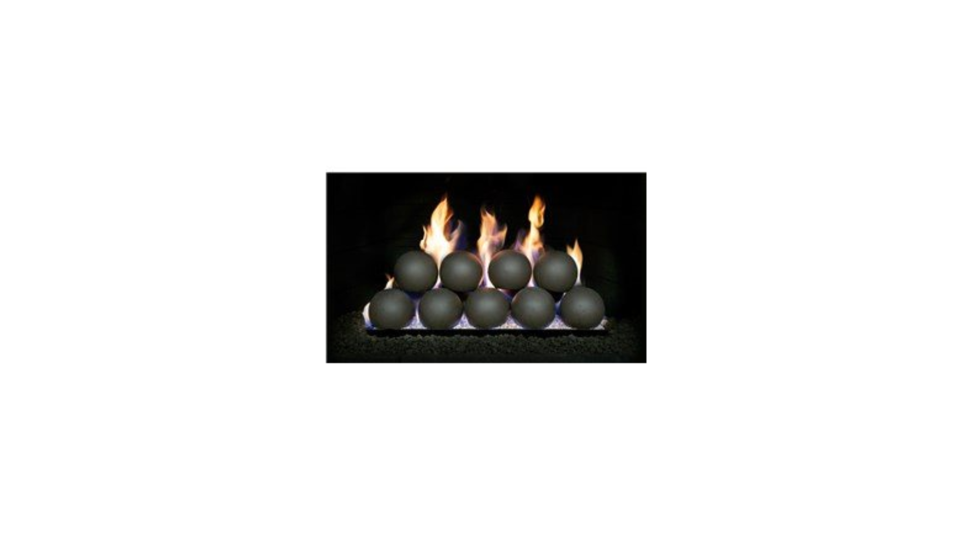 American Fyre Design Black Sphere Fyre Stones