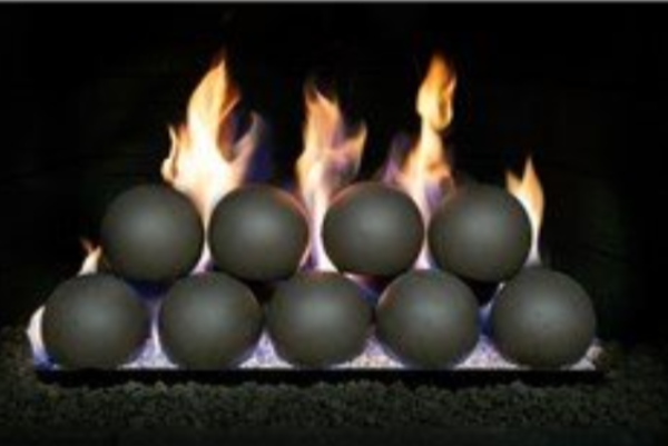 American Fyre Design Black Sphere Fyre Stones
