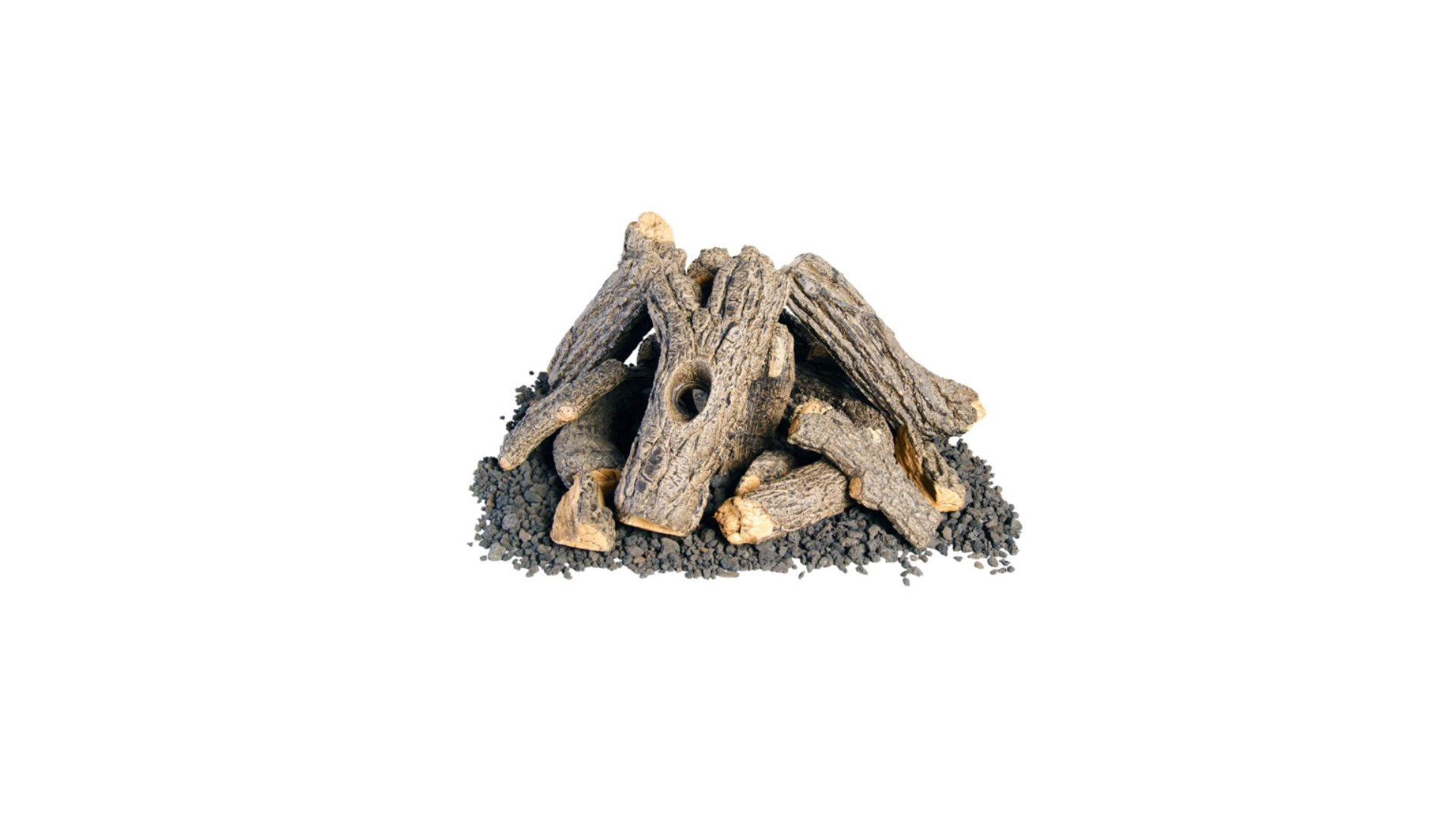 American Fyre Designs Campfyre Logs with Wood Chips Log Set
