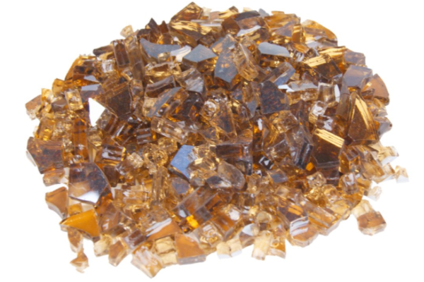 American Fyre Designs Copper Reflective Fyre Glass