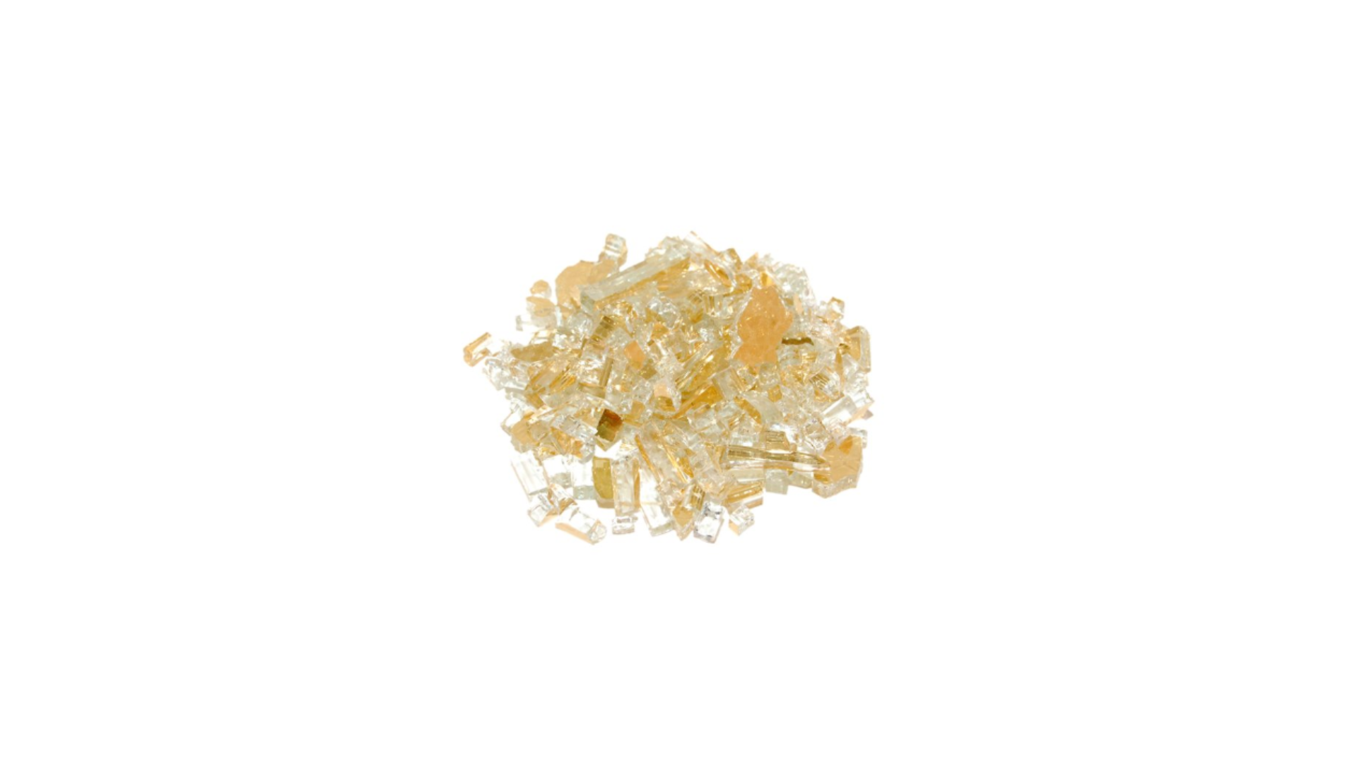American Fyre Designs Gold Reflective Fyre Glass